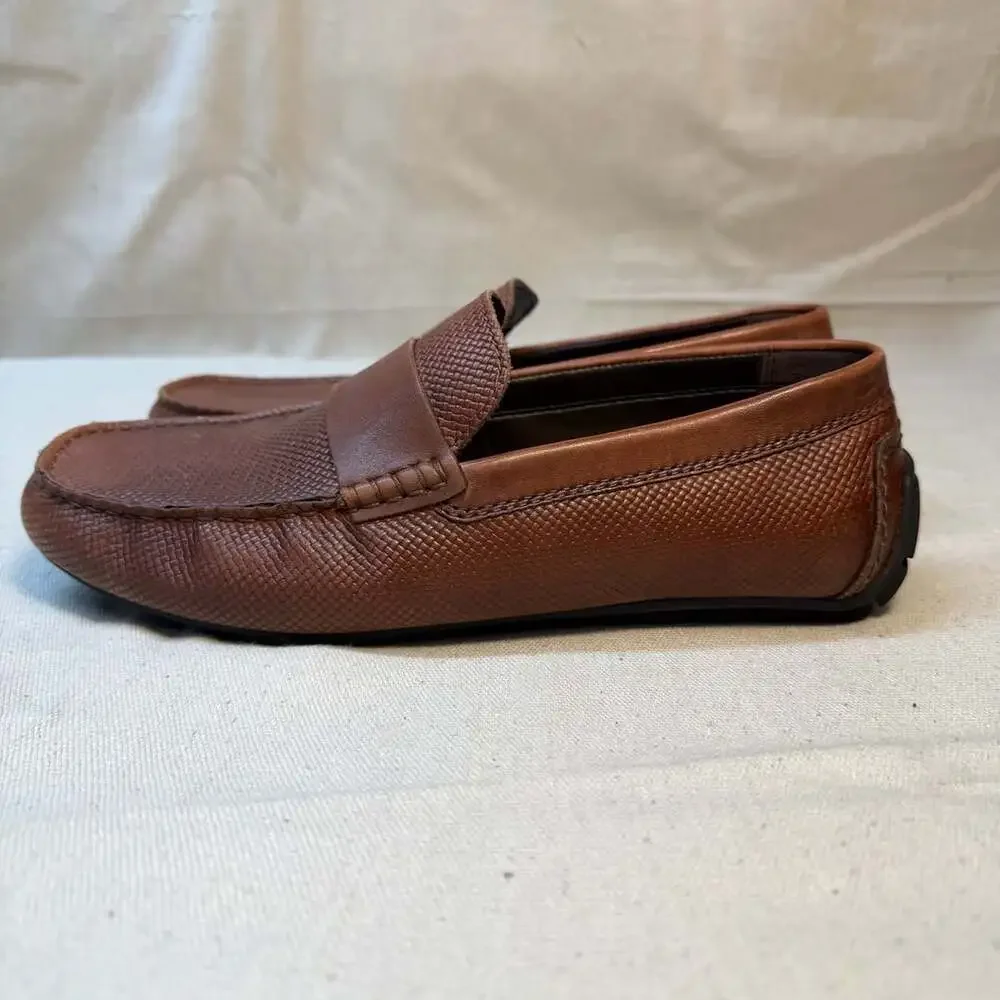 Rockport Tayo Slip-On Loafer Brown Embossed Leather